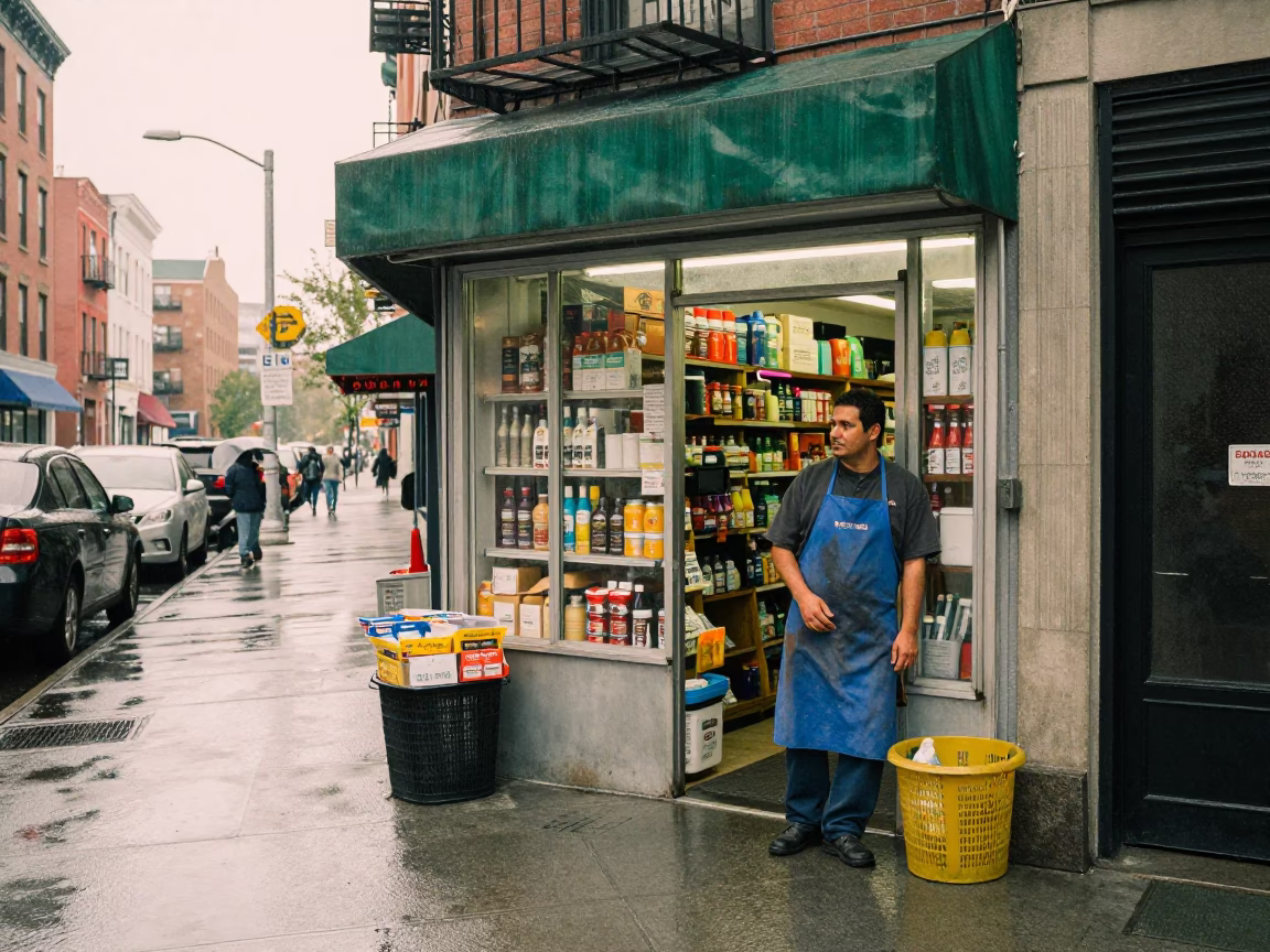 Bodega Owner in New York in in New York, New York, United States