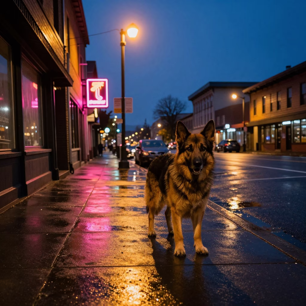 Bohemian Shepherd in Portland in in Portland, Oregon, United States