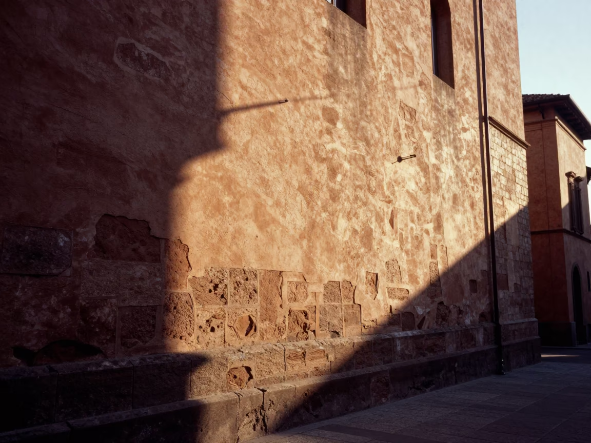 Bologna Morning Light at As First Light Reaches The Scene in in Bologna, Italy