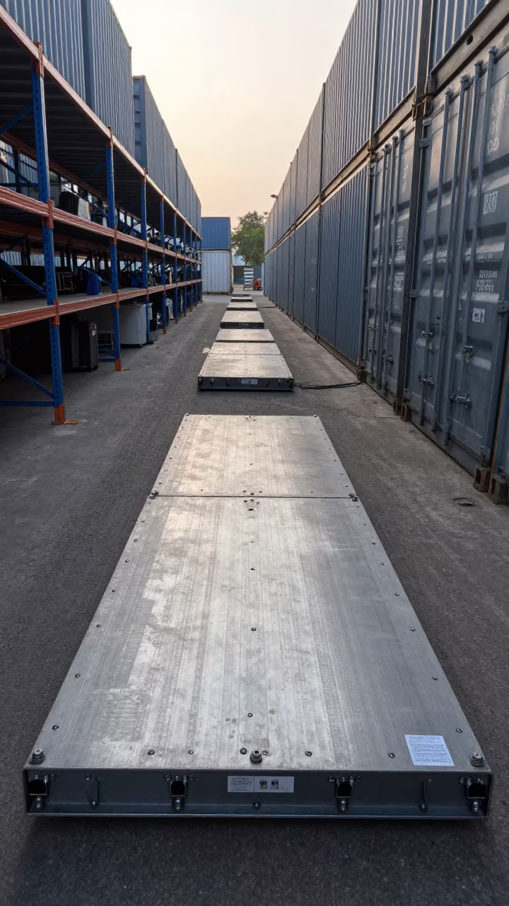 Bolt Seal Board in Mumbai Cross Dock Lane in inside a cross-dock lane in Chor Bazaar, Mumbai