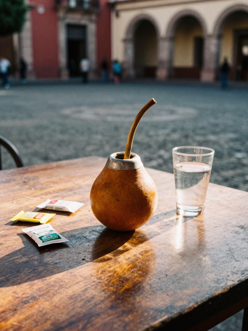 Bombilla in Guadalajara at The Early Afternoon Light in in Guadalajara, Mexico