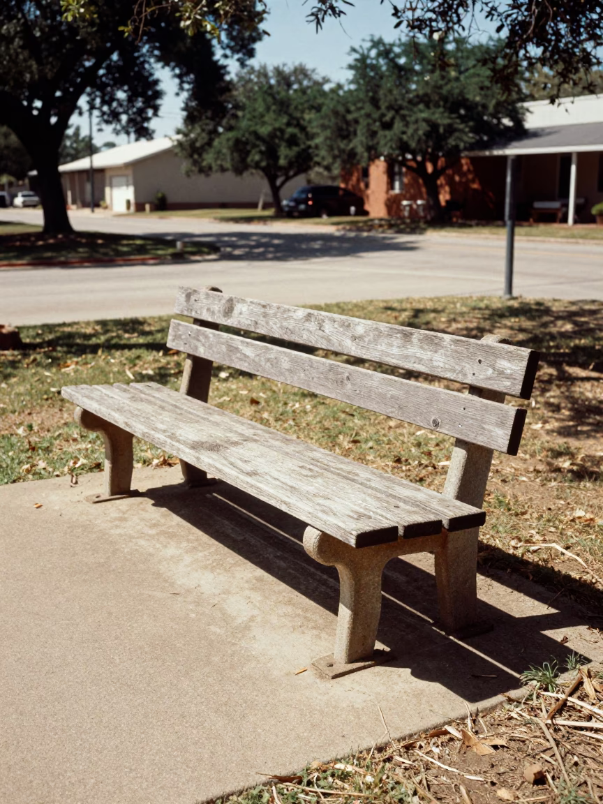 Boot Scraper in Austin at The Flat Glare Of Noon Light in in Austin, Texas, United States