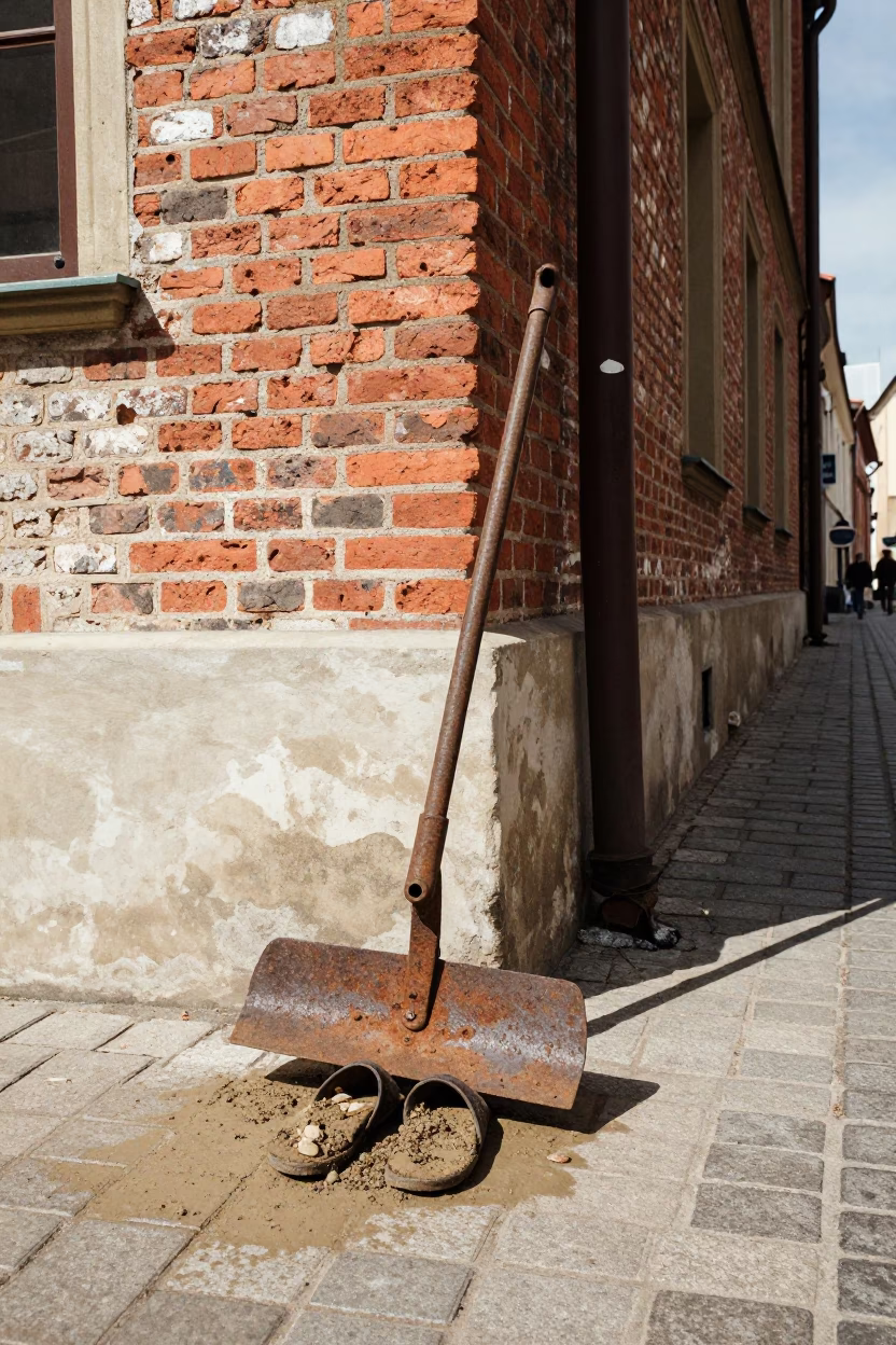 Boot Scraper in Krakow in in Krakow, Poland