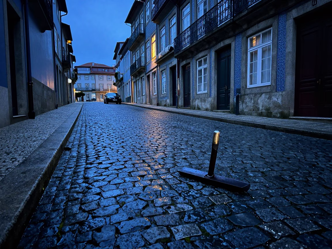 Boot Scraper in Porto in in Porto, Portugal