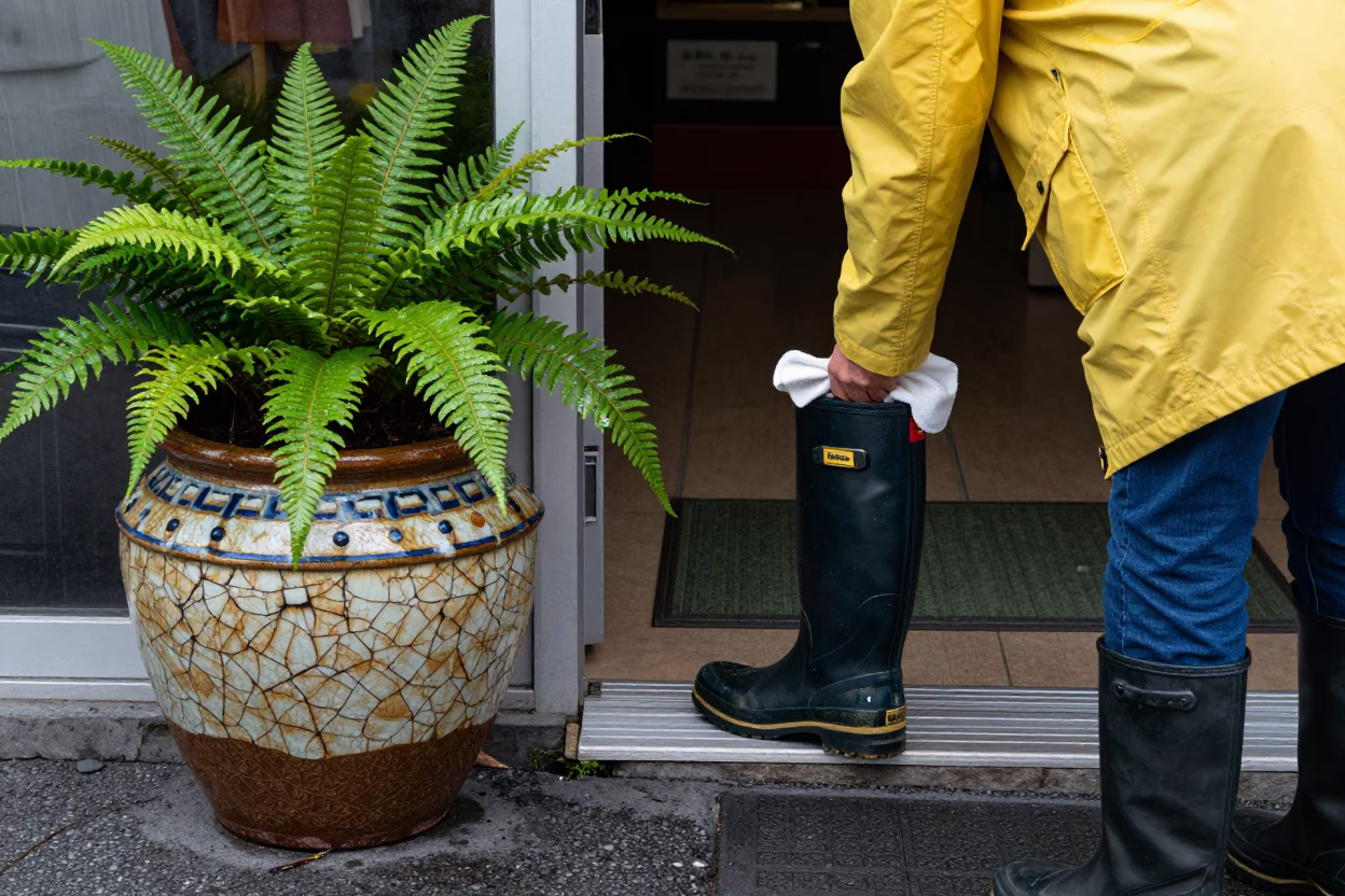 Boots Wiped in Wellington in in Wellington, New Zealand