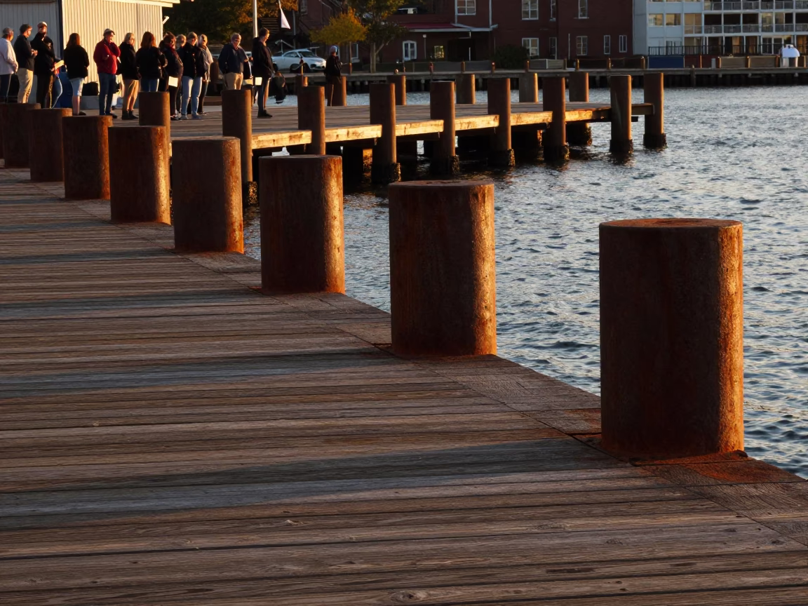 Boston Harbor Ferry Ramp And Piling System in in Boston, Massachusetts, United States
