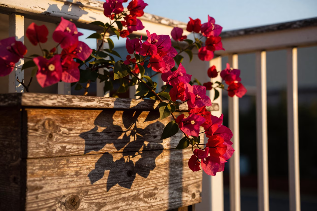 Bougainvillea Flowers in Portland in in Portland, United States