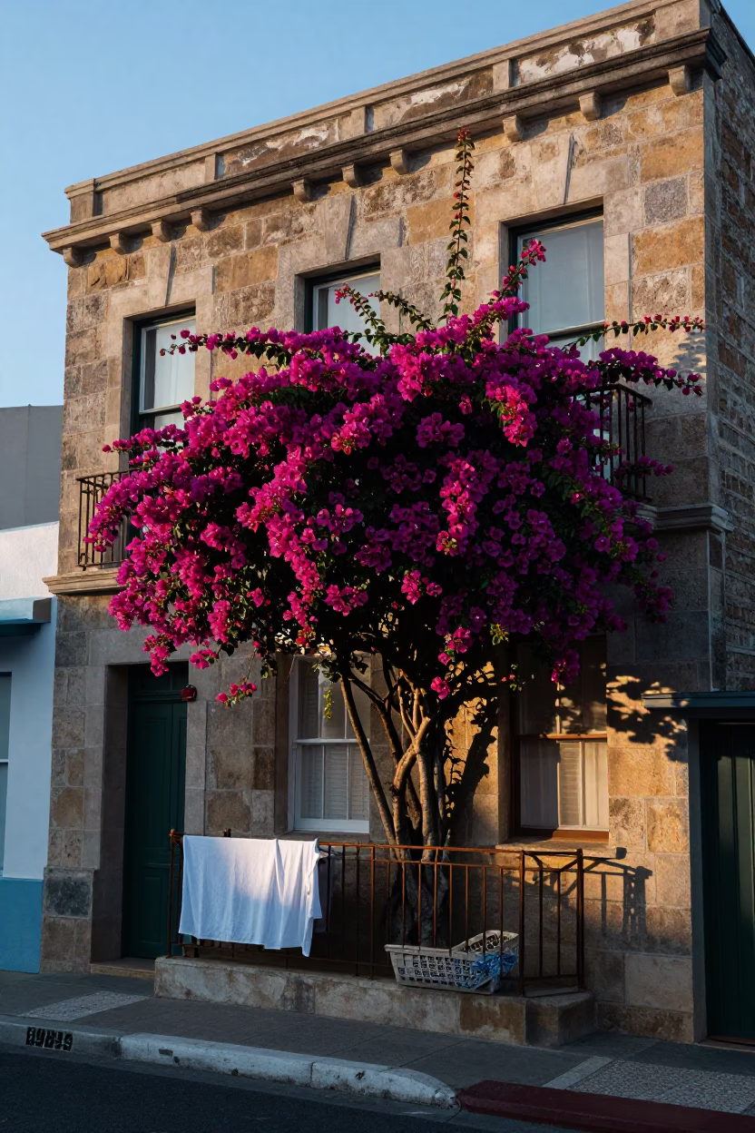 Bougainvillea in Cape Town in in Cape Town, South Africa