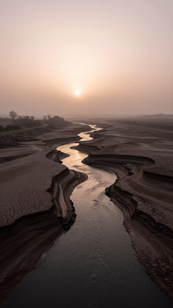 Braided Delta Silhouette in Burgundy Mist in in Burgundy