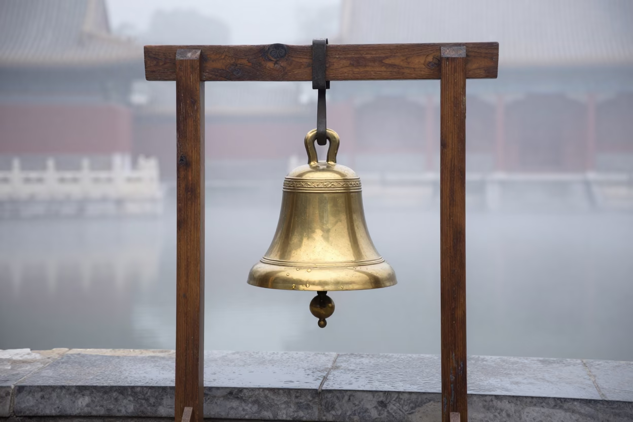 Brass Bell in Beijing in in Beijing, China