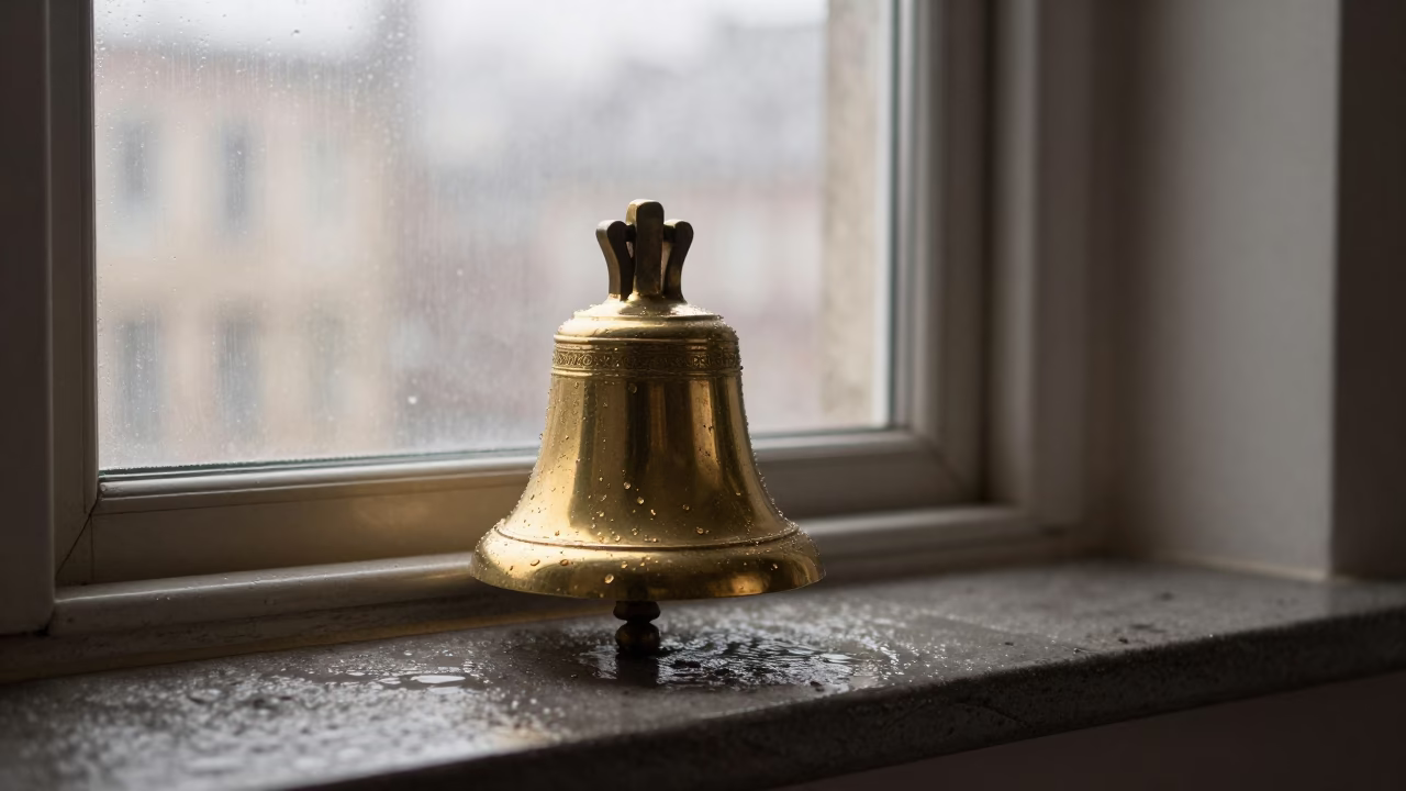 Brass Bell in Brussels in in Brussels, Belgium