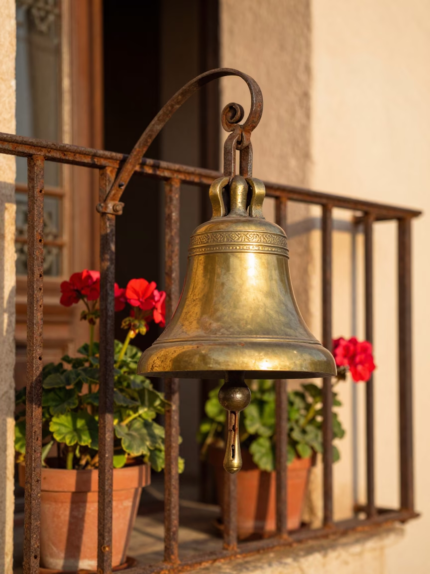 Brass Bell in Casablanca in in Casablanca, Morocco
