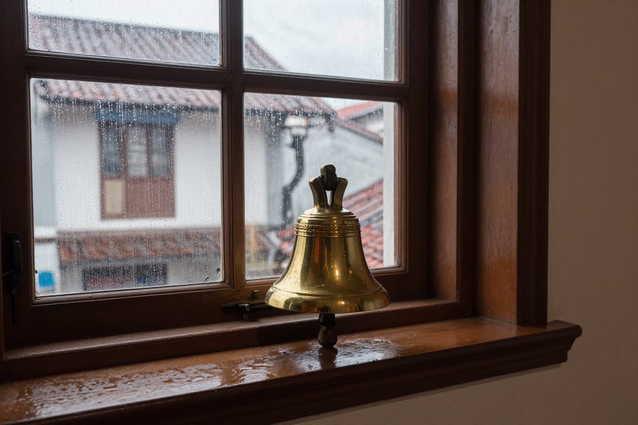 Brass Bell in George Town in in George Town, Malaysia