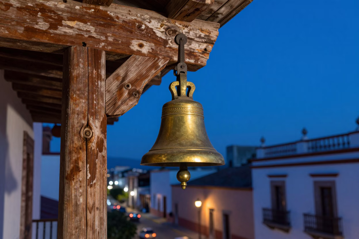 Brass Bell in Guadalajara in in Guadalajara, Mexico