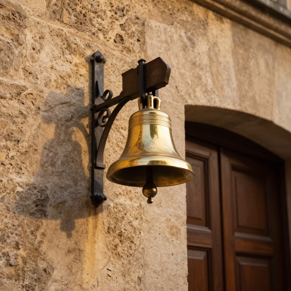 Brass Bell in Lyon in in Lyon, France
