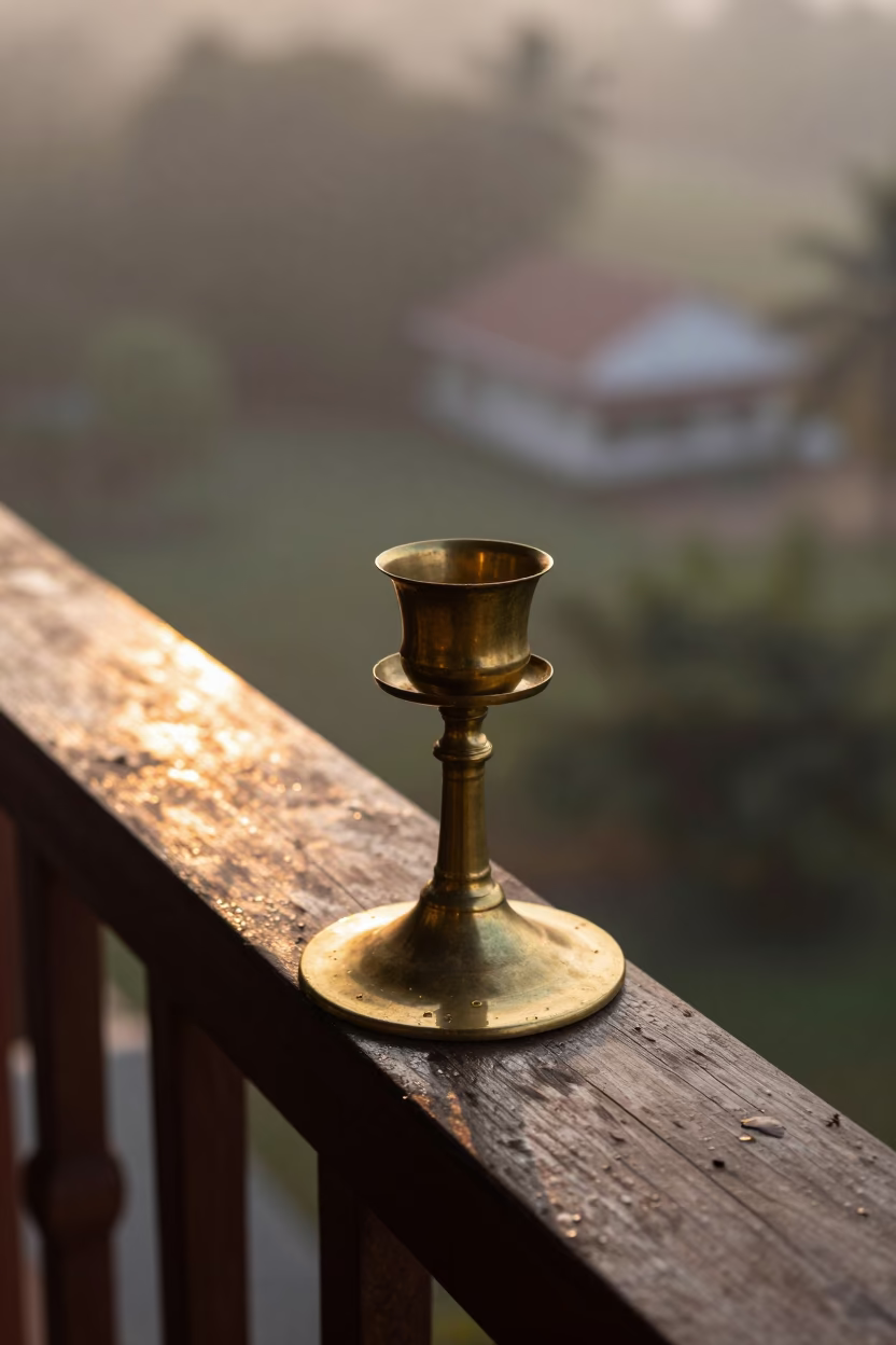 Brass Candle Holder in Kochi in in Kochi, India