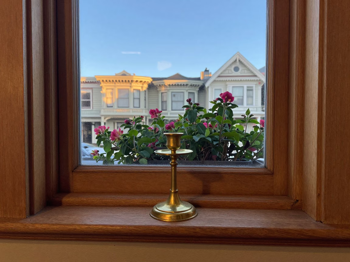 Brass Candle Holder in San Francisco in in San Francisco, United States
