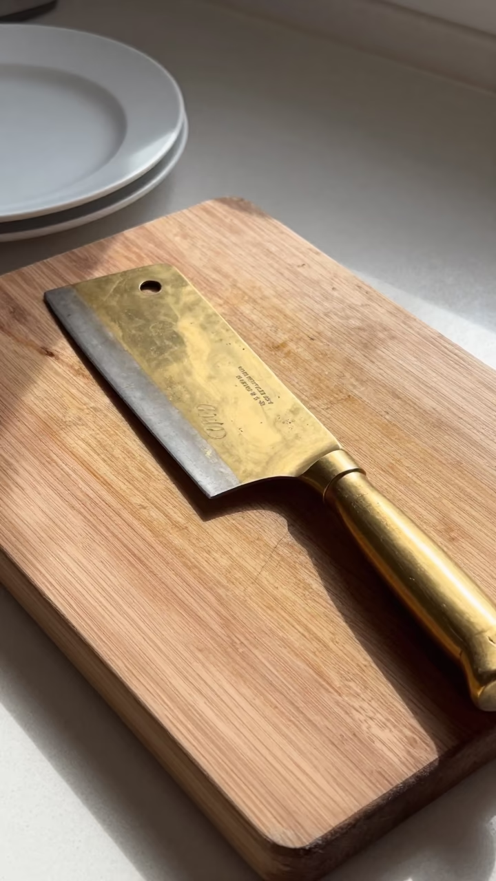 Brass Cleaver in Tokyo in in Tokyo, Japan