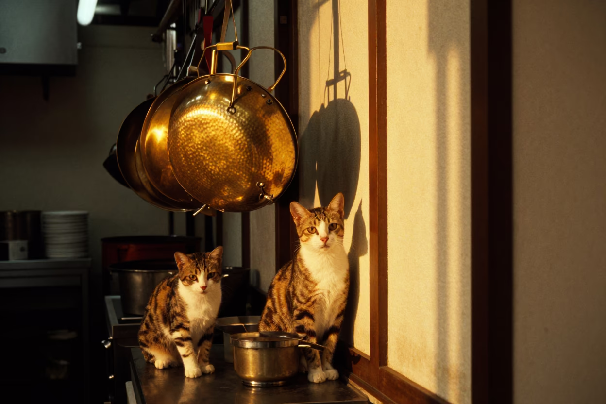Brass Cookware in Tainan in in Tainan, Taiwan
