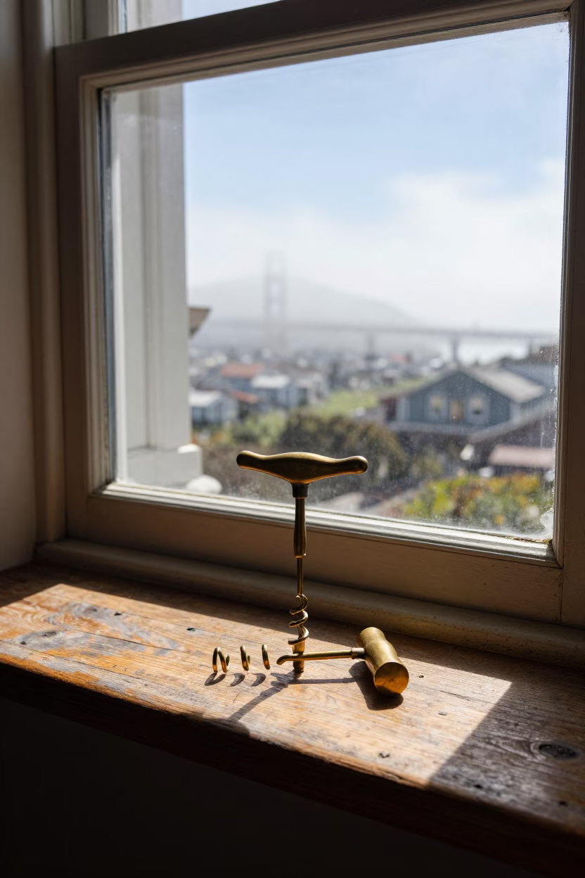 Brass Corkscrew in San Francisco in in San Francisco, United States
