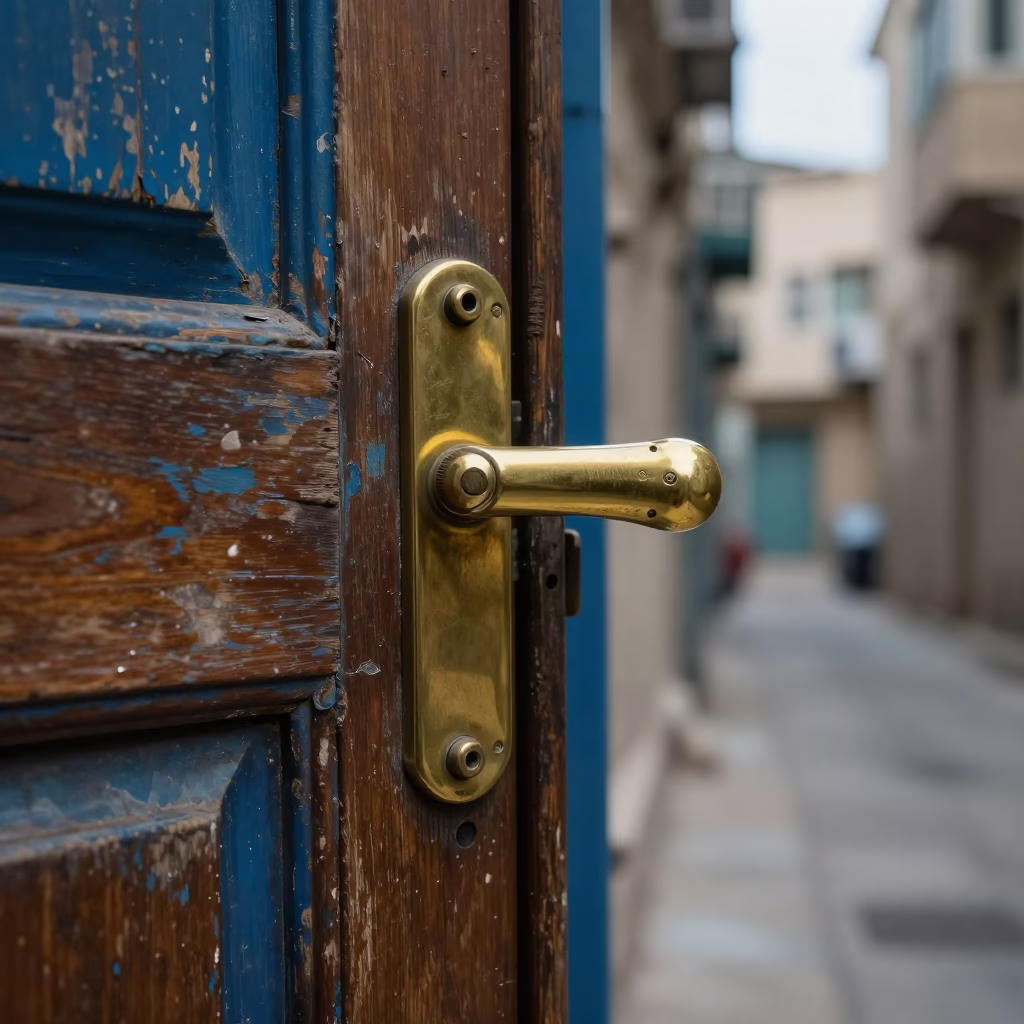 Brass Deadbolt in Beirut in in Beirut, Lebanon