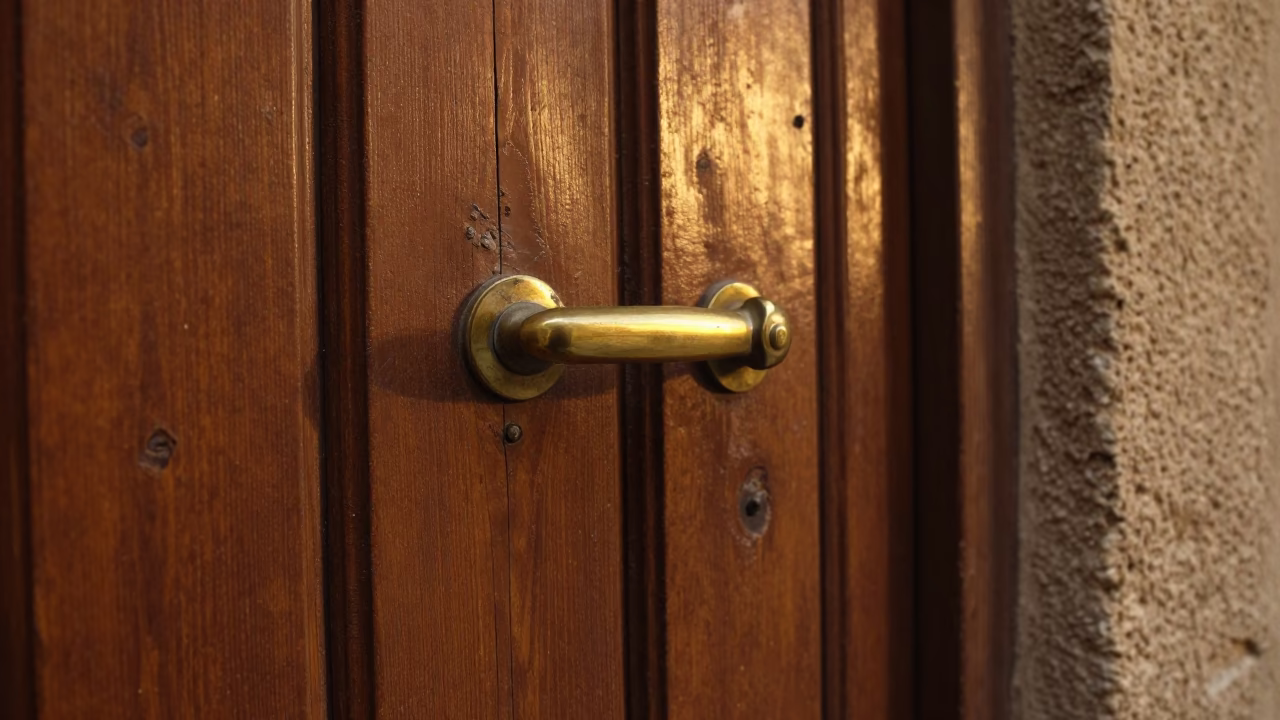 Brass Door Handle in Cairo in in Cairo, Egypt