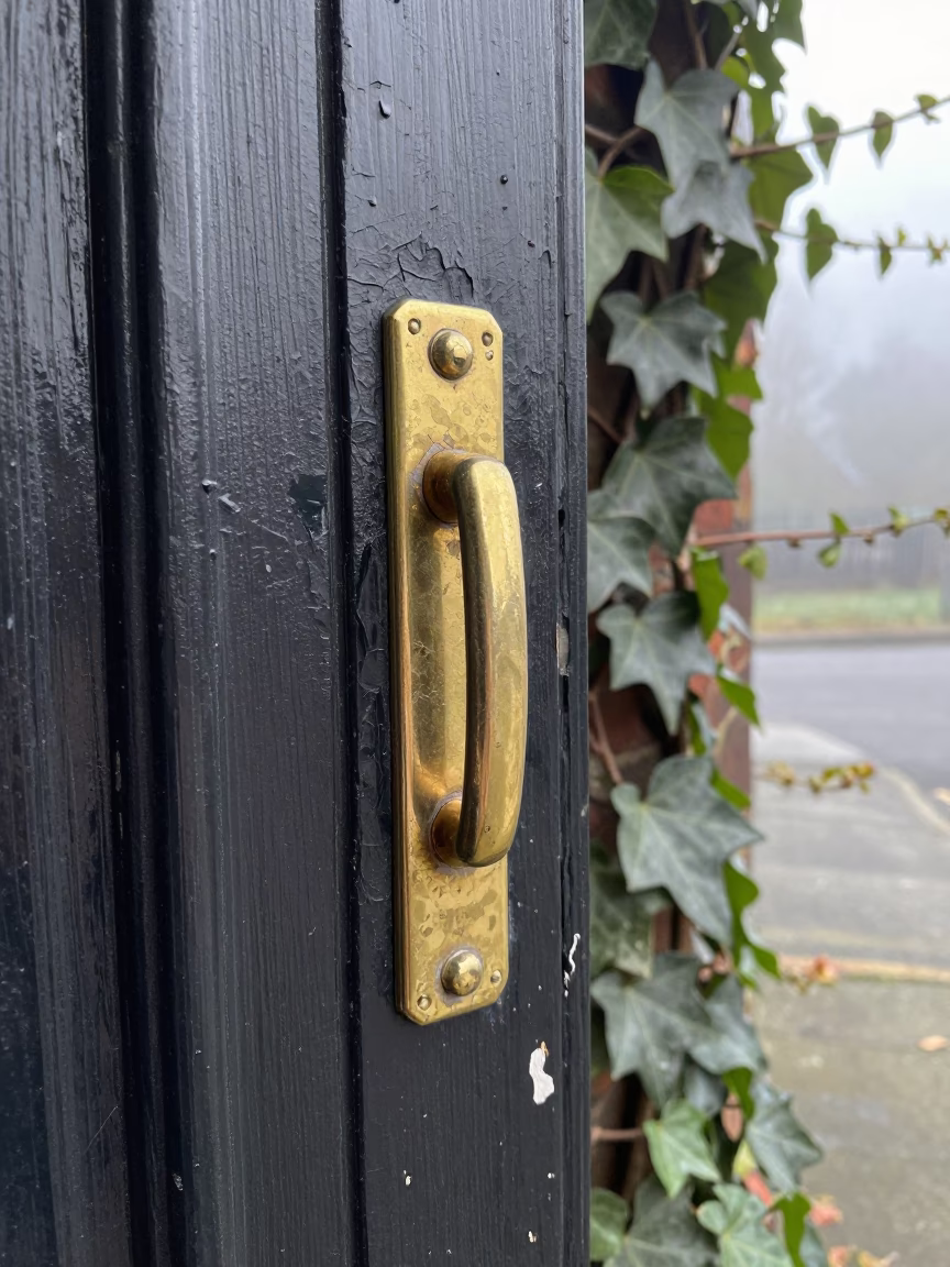Brass Door Latch in Bristol in in Bristol, United Kingdom
