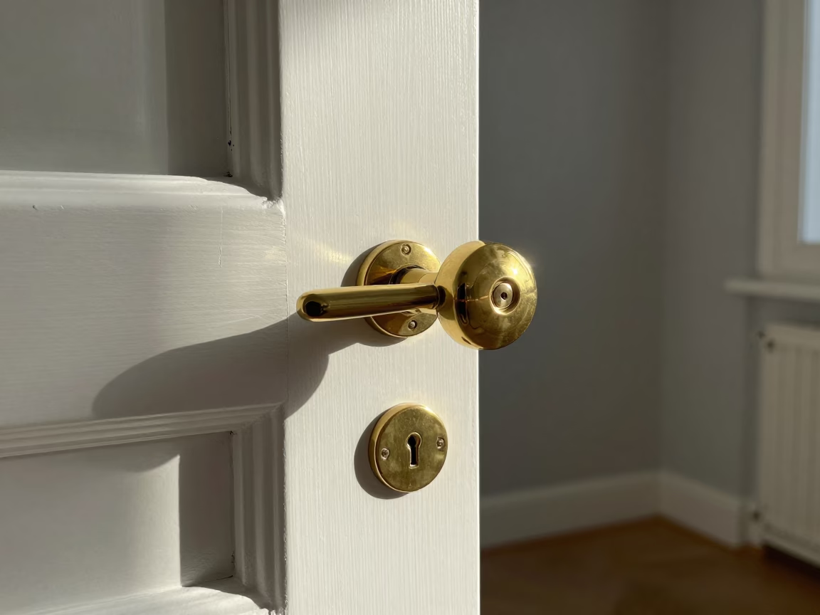 Brass Doorknob in Berlin in in Berlin, Germany