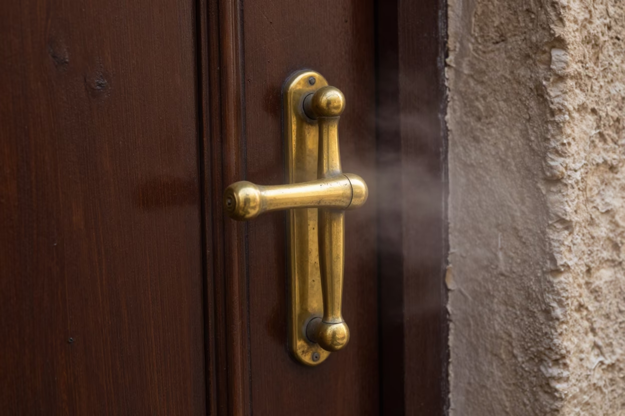 Brass Gate Handle in Alexandria in in Alexandria, Egypt