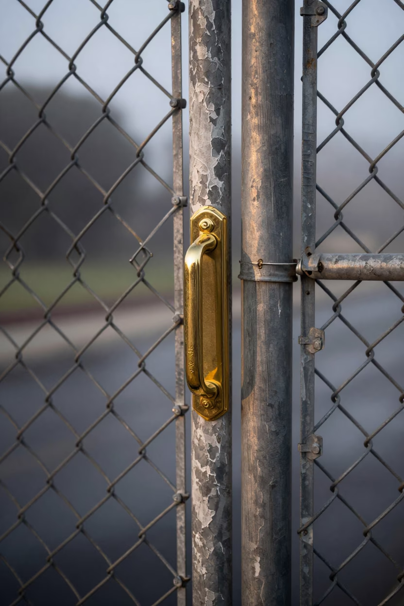 Brass Gate Handle in Los Angeles in in Los Angeles, United States