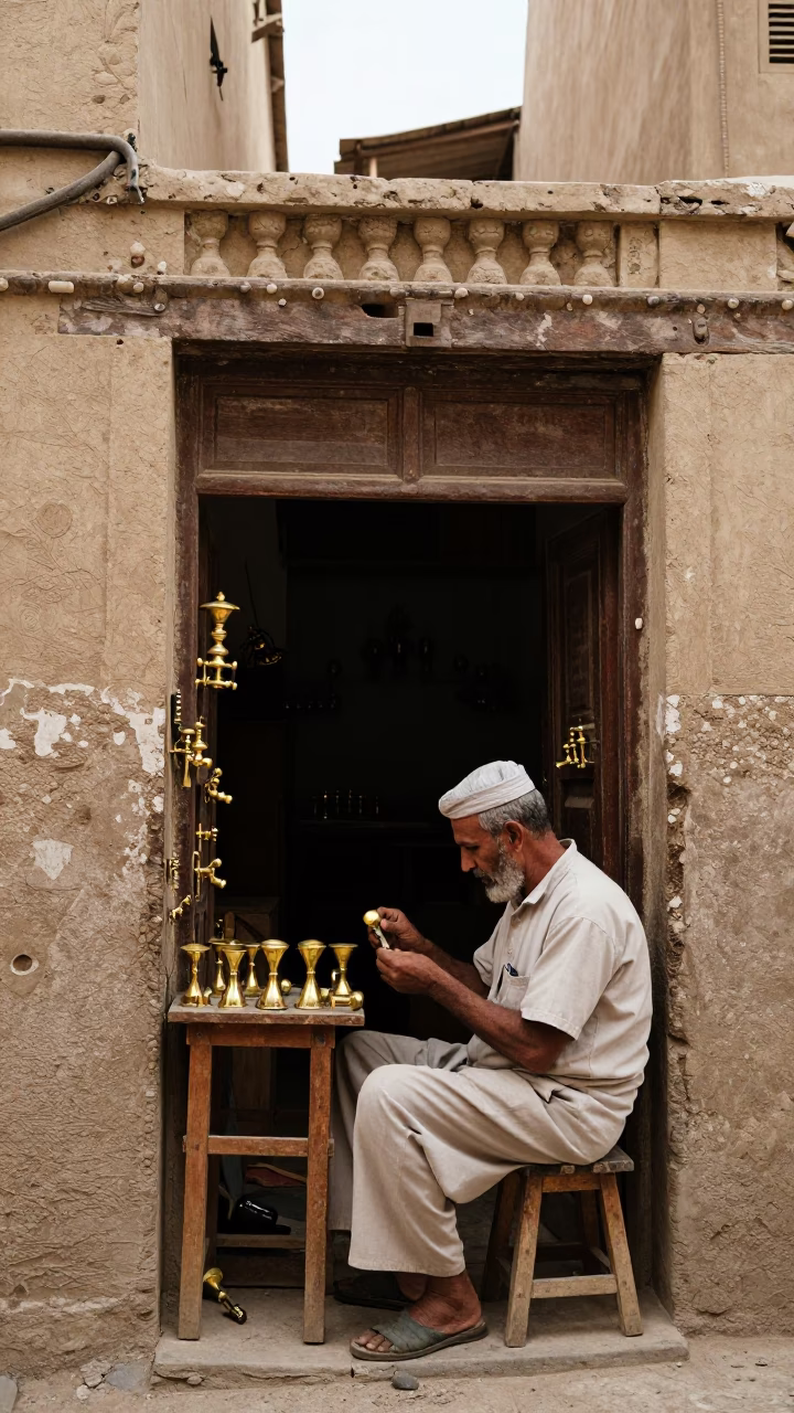 Brass Hardware in Luxor in in Luxor, Egypt