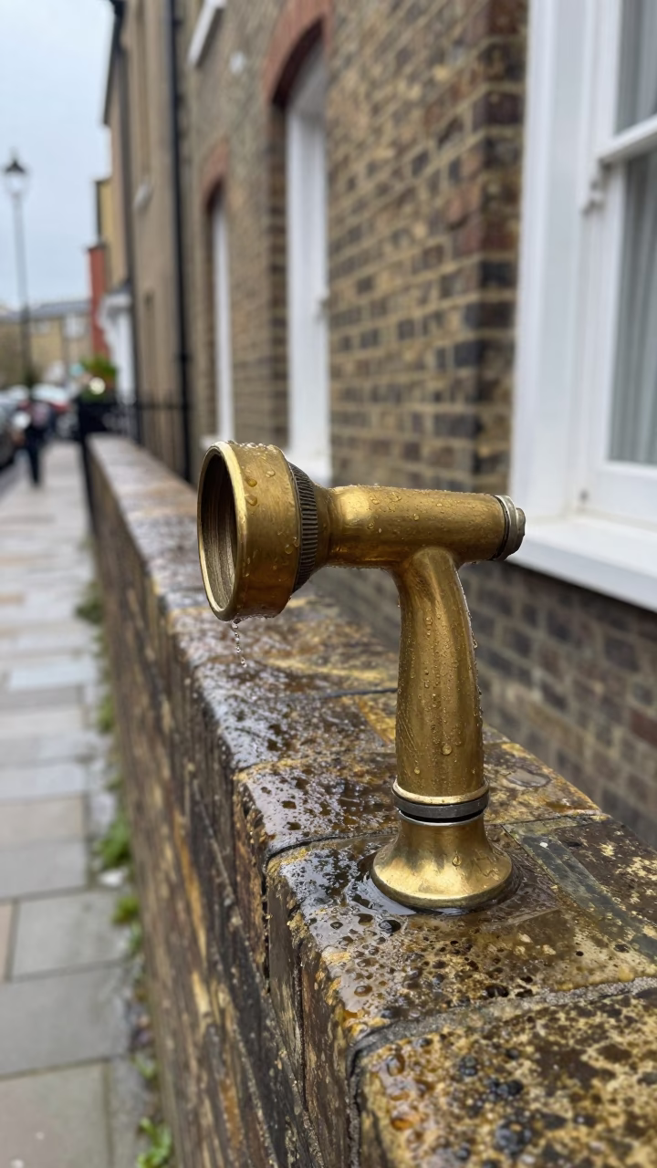 Brass Hose Nozzle in Bristol in in Bristol, United Kingdom