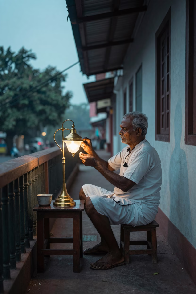 Brass Lamp in Chennai in in Chennai, India