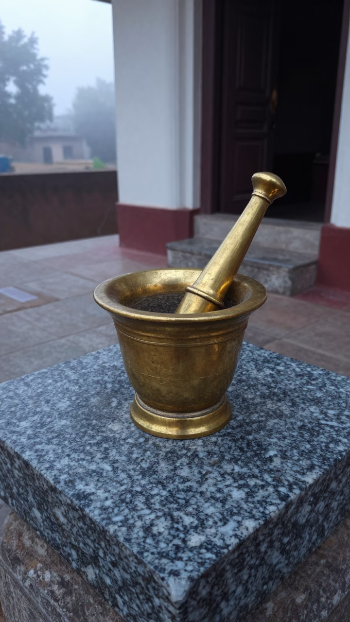 Brass Mortar And Pestle in Hyderabad in in Hyderabad, India