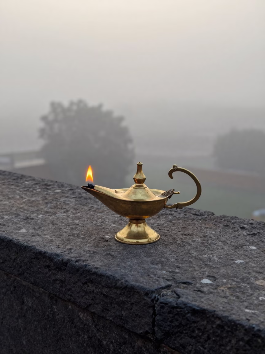 Brass Oil Lamp in Jaipur in in Jaipur, India