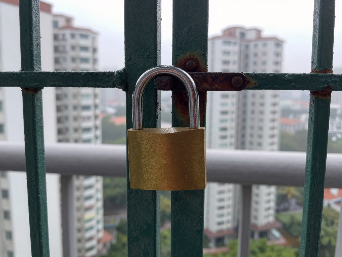 Brass Padlock in Singapore in in Singapore