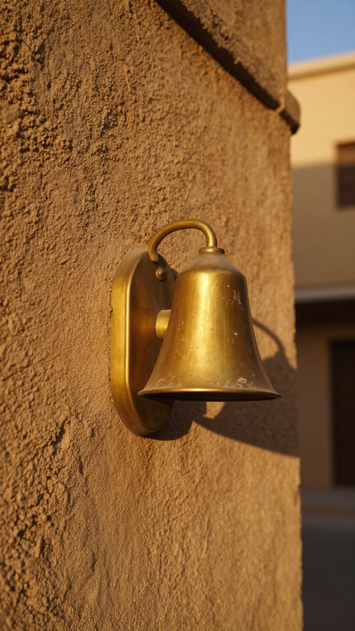 Brass Wall Sconce in Alexandria in in Alexandria, Egypt
