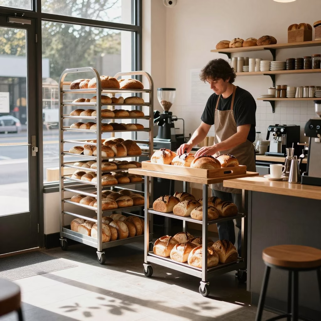 Bread Loaves in Portland in in Portland, Oregon, United States