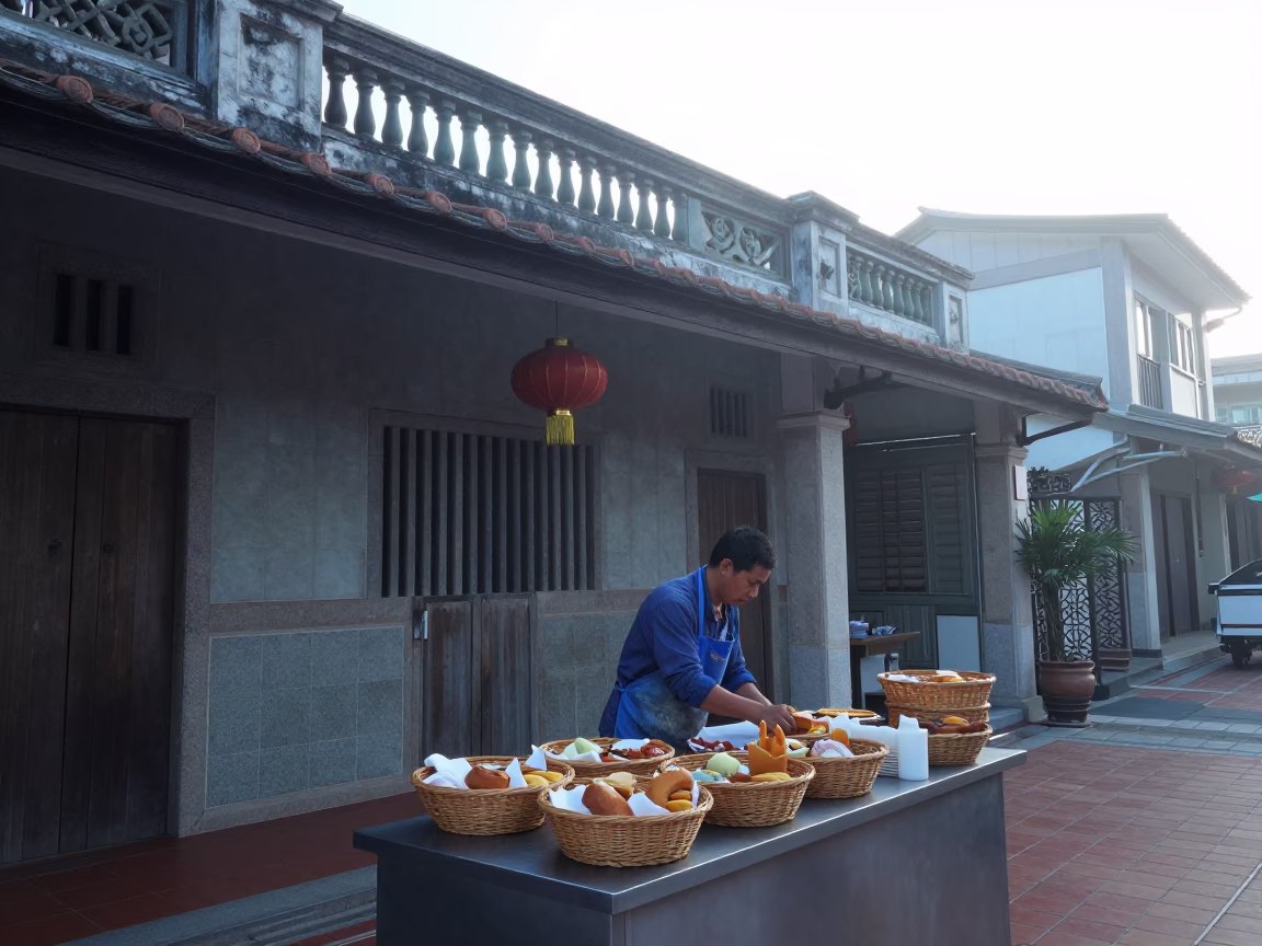 Breakfast Baskets in Tainan in in Tainan, Taiwan