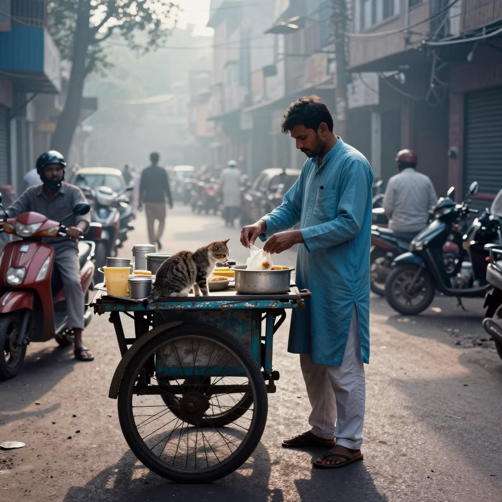 Breakfast Cart in Delhi in in Delhi, India