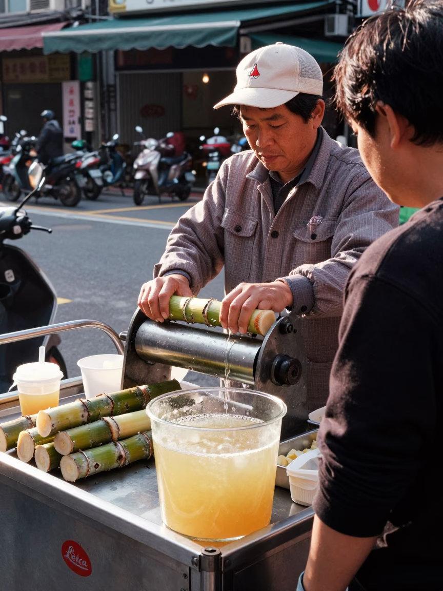 Breakfast Scene in Taipei at The Late Morning Light in in Taipei, Taiwan