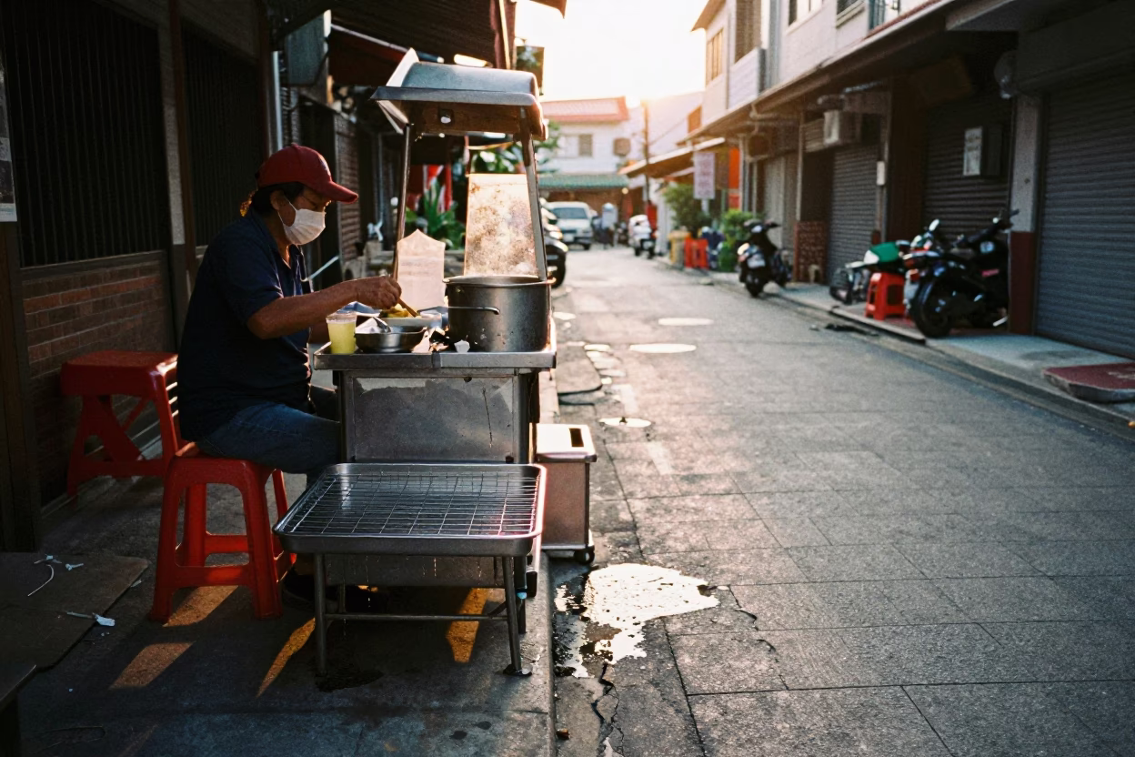 Breakfast Station in Tainan in in Tainan, Taiwan