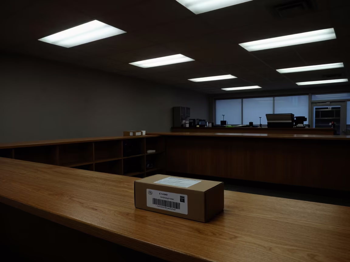 Breakfast Voucher Box Night Service in inside a breakfast room before opening in Man