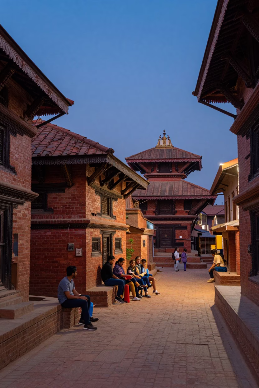 Brick Home in Kathmandu in in Kathmandu, Nepal