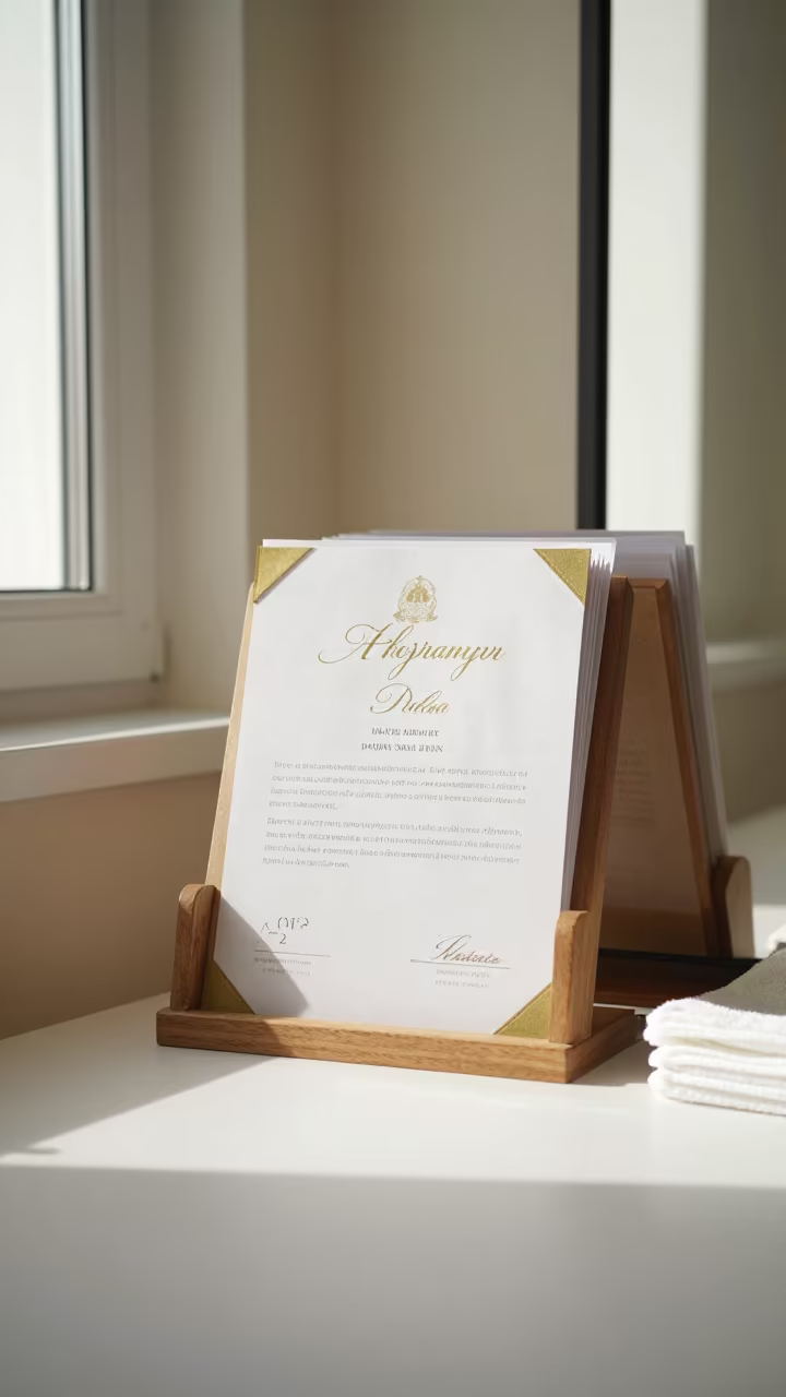 Bridal Contract Rack in Aksaray Skincare Room in inside a skincare treatment room in Aksaray