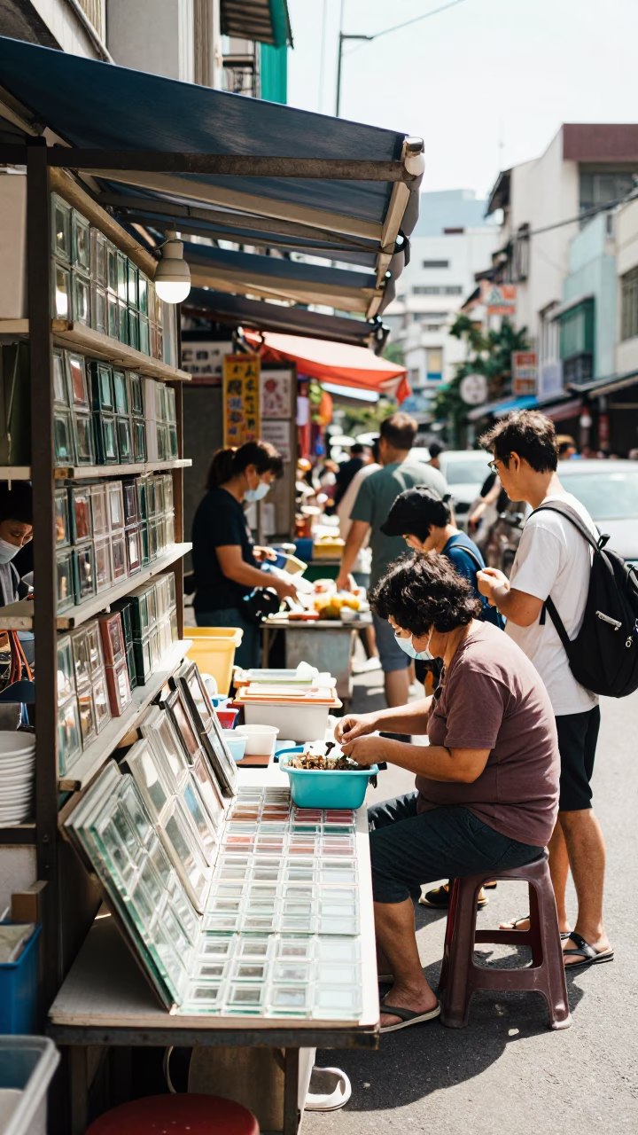 Bright Midmorning Light on Midmorning Light in Kaohsiung in in Kaohsiung, Taiwan