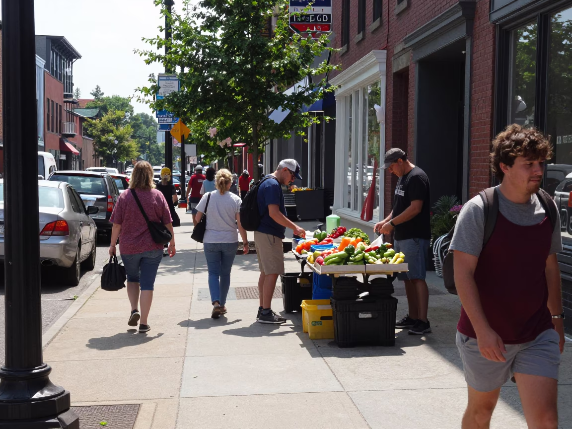 Bright Midmorning Light on Midmorning Light in Nashville in in Nashville, Tennessee, United States