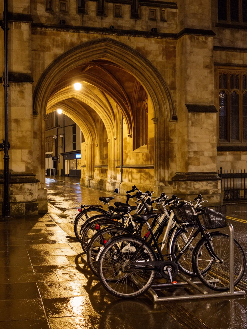 Bristol Archway Framing Wet Bicycle Rack in in Bristol, United Kingdom