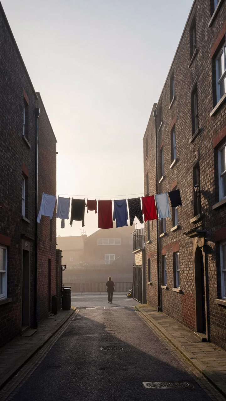 Bristol First Light at As First Light Reaches The Scene in in Bristol, United Kingdom