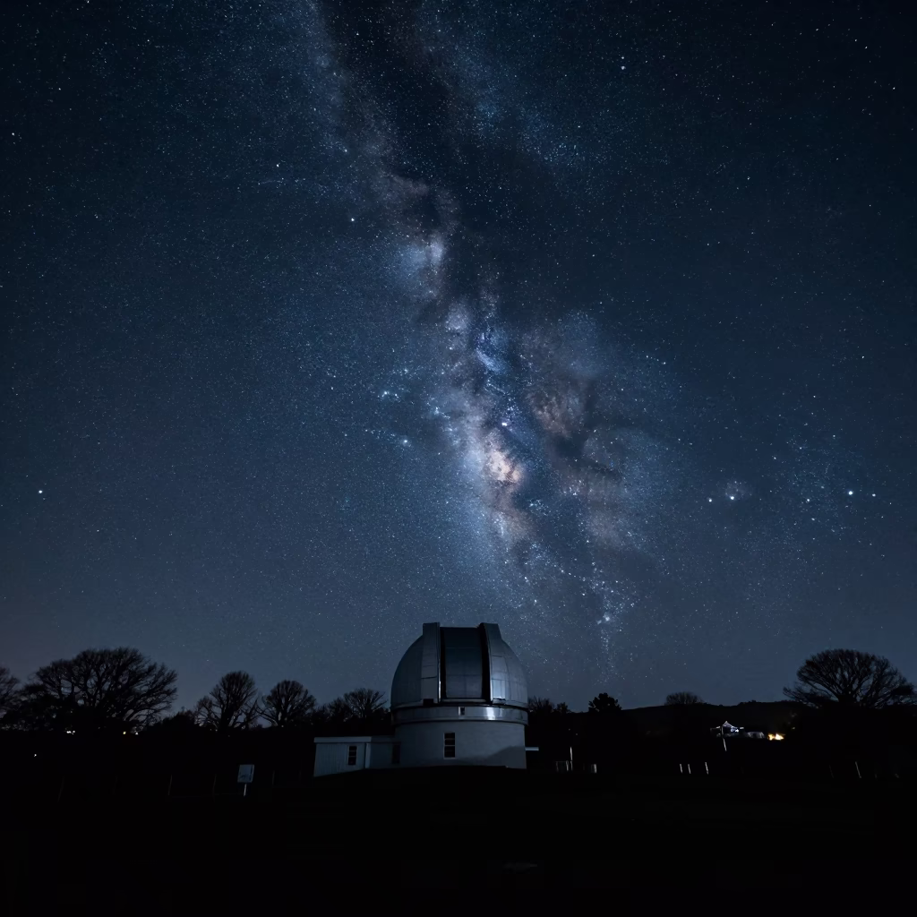 Bristol Night Sky at The Deepest Night Sky Light in in Bristol, United Kingdom